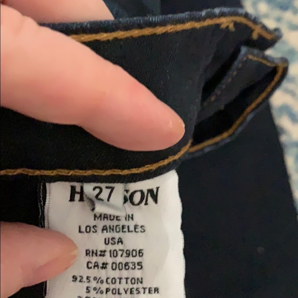 Hudson dark wash Krista Super Skinny jeans size 27 - Picture 3 of 9